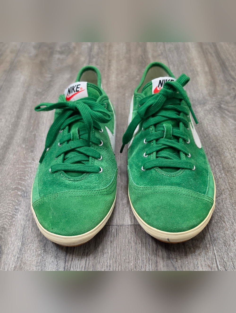 Men's Vintage Nike Flash Leather Sneakers-Size 9 - Picture 2 of 9
